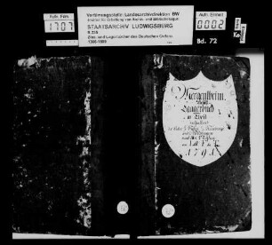 Trapponei Mergentheim: Lagerbuch zu Mergentheim, III. Band