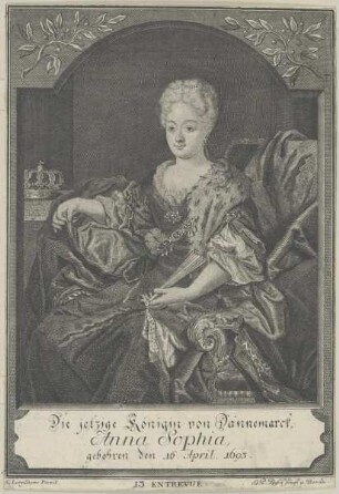Bildnis der Anna Sophia von Dännemarck