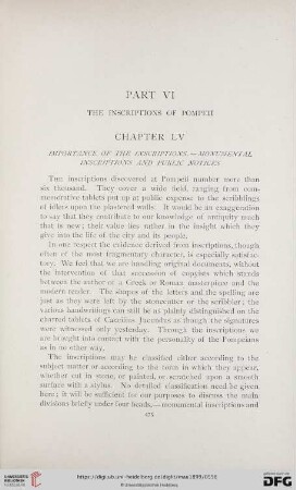 Chapter LV.: Importance of the Inscriptions. - Monumental Inscriptions and Public Notices