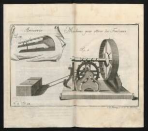 Arcuccio. No. 4. Tab. VIII. Machine pour attirer des Fardeaux. No. 4 Tab. IX.