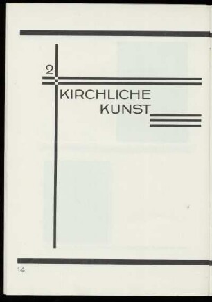 Kirchliche Kunst