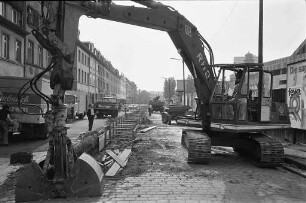 Umbau der Baumeisterstraße und damit einhergehende Neuverlegung der Versorgungsleitungen