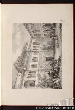 Pl. 3. Séville. Facade de l'Alcazar.