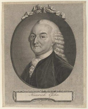 Bildnis des Heinrich Escher