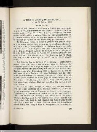 c) Östlich der Navarin-Ferme (nur III. Batl.)