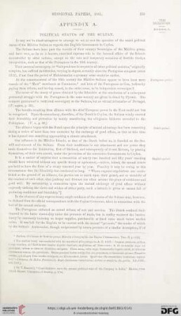 Appendix A. Political status of the Sultan
