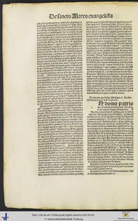 De sanctis apostolis Philippo et Jacobo
