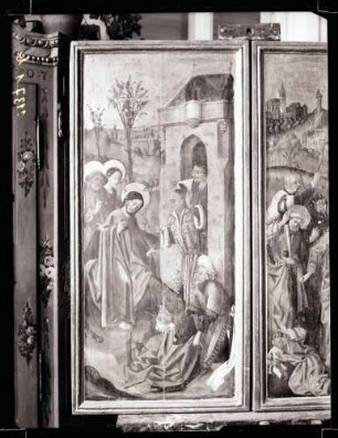 St. Katharinakirche; Inneres vor der Restaurierung