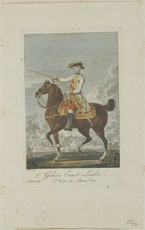 Bildnis des Gideon Ernst Loudon
