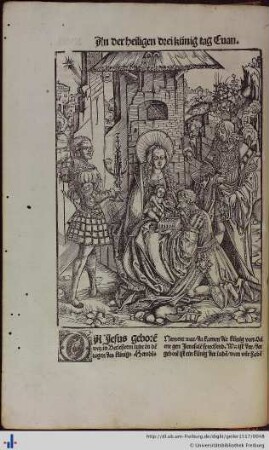 An der heiligen drei künig tag.