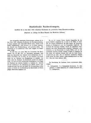 1892: Statistische Nachweisungen über die in den Jahren ... vollendeten Hochbauten der preußischen Staats-Eisenbahnverwaltung