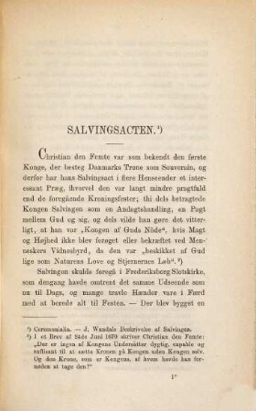 Billeder af livet ved Christian den Femtes Hof : Samt andre Bidrag til Danmarks aeldre Culturhistorie. Med et troesnit
