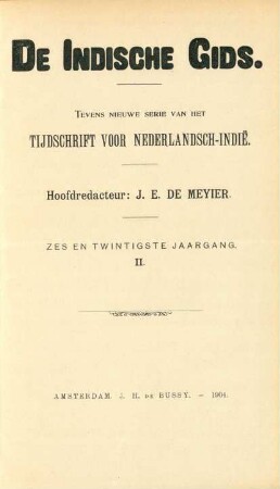 26,2.1904: De indische gids