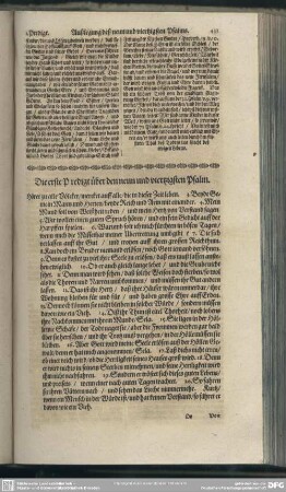 Die Predigten über den neun und viertzigsten Psalm