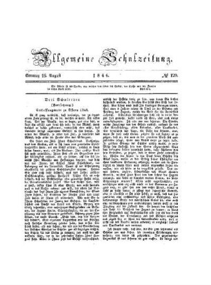 Drei Schulreden