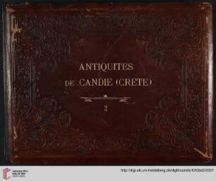 Band 2: Antiquités de Candie 