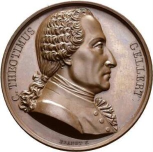 Brandt, François Henri: Christian Fürchtegott Gellert