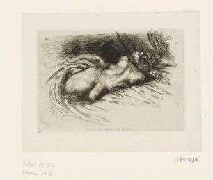 Étude de femme, vue de dos
