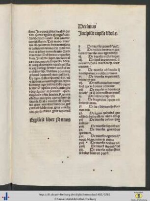 Liber Decimus