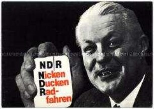 Postkarte zur Krise des Norddeutschen Rundfunks
