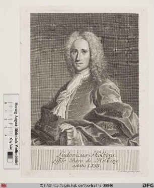 Bildnis Ludvig Holberg (1747 Baron von)