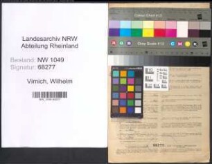 Entnazifizierung Wilhelm Virnich , geb. 19.07.1879 (Lehrer)
