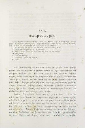 505-532, XXIV. Maori-Prosa und Poesie