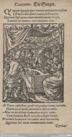 Cantores. Die Senger.