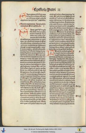 Epistola secunda beati Petri apostoli