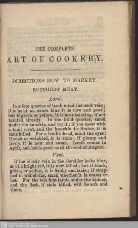 Directions how to market