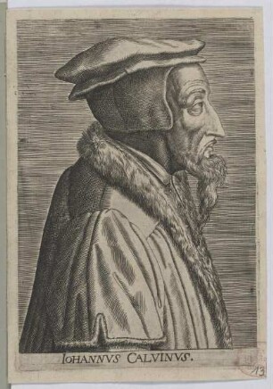 Bildnis des Iohannvs Calvinvs