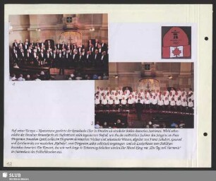 Auftritt des Bergsteigerchores in der Annenkirche (Bild 2) : Dirigent: Axel Langmann