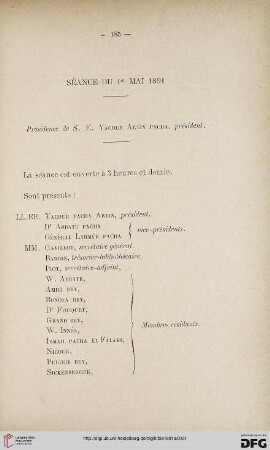 Séance du 1er mai 1891