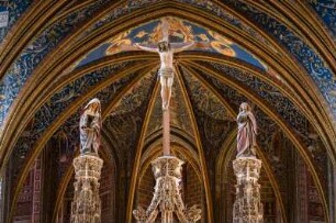 Frankreich. Midi Pyrenees. Tarn. Albi. Cathedrale Sainte Cecile. Geweiht 1480. Lettner
