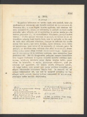 §. XXV. In paralysi