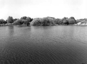 Ehemaliger Truppenübungplatz Königsbrück. Ortslage Krakau. Stausee, angestaute Pulsnitz