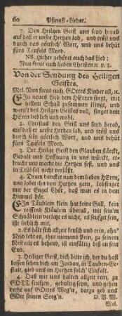 Von der Sendung des Heiligen Geistes