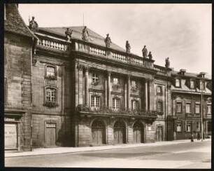 Markgräfliches Opernhaus, Bayreuth: Ansicht von Westen