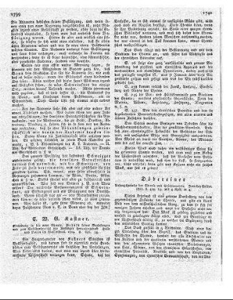Anfangsgründe der Chemie und Stöchiometrie / von J. W. Döbereiner. - Jena : Cröker, 1819
