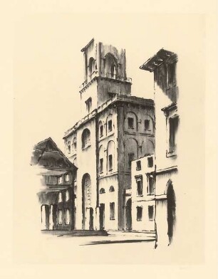 Evangelische Stadtkirche, Karlsruhe Wiederaufbau: Turm