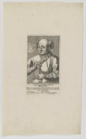 Bildnis des Phil. Theophr. Bombast von Hohenheim