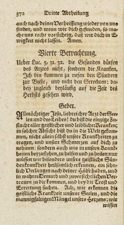 Vierte Betrachtung