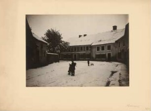 2-geschossige Wohnzeile, Mehlsack: Ansicht