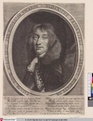 Uldaricus Fridericus Giildenlou [Udalricus Frederic Güldenlöv]