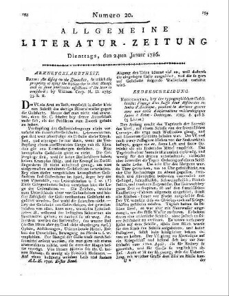 [Girod-Chantrans, J.]: Voyage d'un Suisse dans différentes Colonies d'Amérique pendant la dernière Guerre. Avec une Table d'Observations météorologiques faites à Saint-Domingue. Neuchatel: Imprimerie de la Société Typographique 1785