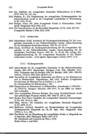 17.3.3 Kirchengemeinden