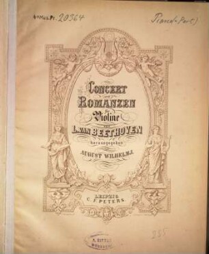 Concert und Romanzen für Violine
