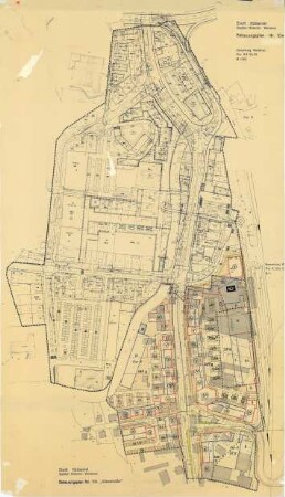 Bebauungspläne: Bebauungsplan Nr. 10a, "Alleestraße", Stadt Hüttental, Stadtteil Hüttental - Weidenau, Gemarkung Weidenau, Flur 8, 9, 10 und 26