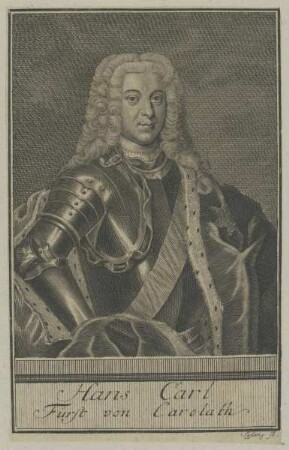 Bildnis des Hans Carl von Carolath