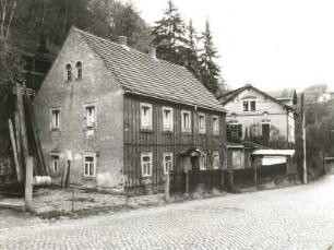 Cossebaude, Talstraße 52. Bauernhaus (um 1850)